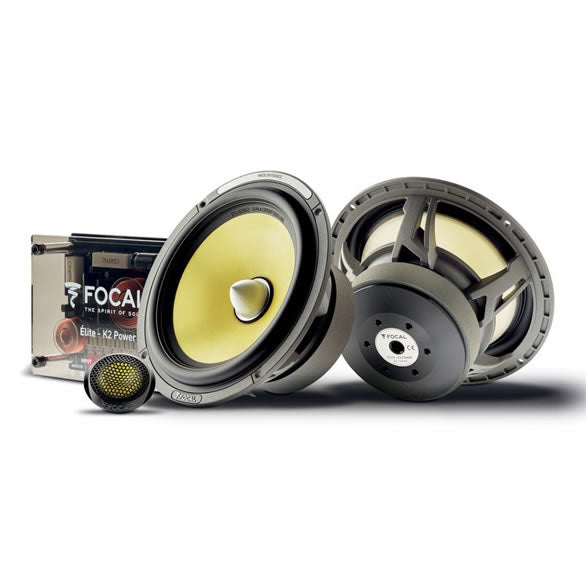 Focal K2 POWER 6.5 inch (16.5cm) 2-Way Coaxial Speaker set with Grilles - ES-165K2 by Focal - CarAudioStuff