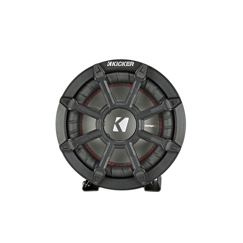 Kicker audio 8" subwoofer enclosure, amplifier & wiring kit bundle by Kicker - CarAudioStuff