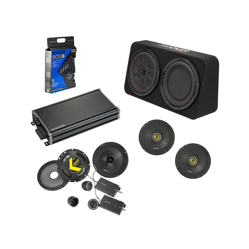 Kicker audio amplified speaker & 10" subwoofer bundle by Kicker - CarAudioStuff