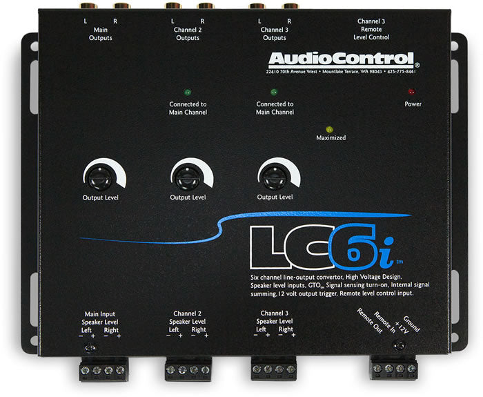 AudioControl LC6i Six Channel OEM interface by AudioControl - CarAudioStuff