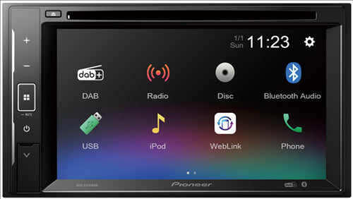 Pioneer 6.2" Touch Screen DAB Headunit with Smartphone Mirroring AVH A240DAB by Pioneer - CarAudioStuff
