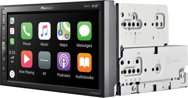 Pioneer 6.8" Touch Screen Modular Headunit with CarPlay and Android Auto EVO62DAB by Pioneer - CarAudioStuff