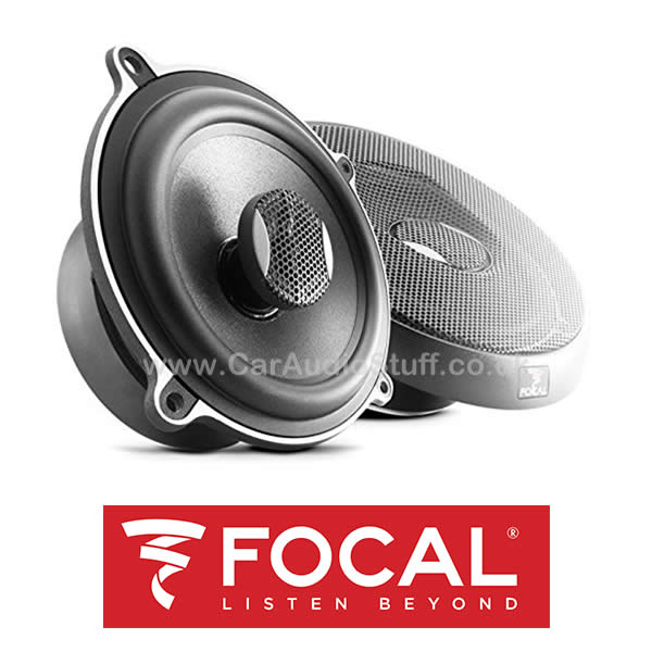 Focal Polyglass 5.25 inch (13cm) 2-Way Coaxial Speaker set with Grilles - PC-130 by Focal - CarAudioStuff