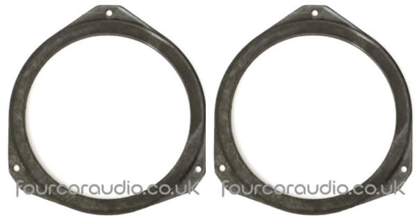 Q+ SA PEUG01 (Boxer) MDF Speaker Adapters 6.5" (16.5cm) by Q+ - CarAudioStuff