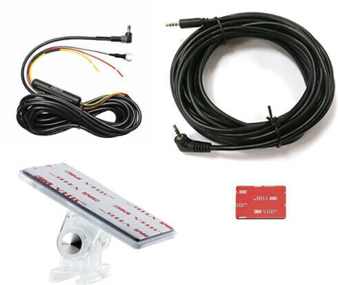 Thinkware F200PRO New Car Kit Hardwire Lead, Rear Camera Lead, Mount and Pad Set by Thinkware - CarAudioStuff