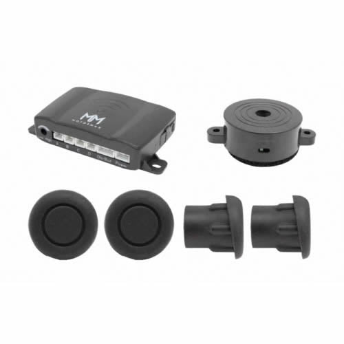 Night Silent Double Engage Reverse Alarm Sensor Kit with 18.5mm Rubber Heads. by Motormax - CarAudioStuff