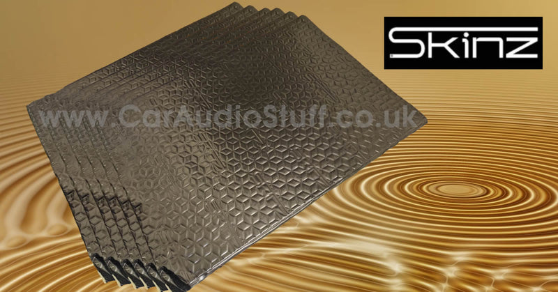 Skinz Pro Black 2mm Bulk 20 sheets (3.97 sq.m - 42.78 sqft) by Skinz - CarAudioStuff