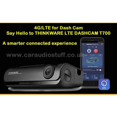 Thinkware T700 LTE 4G Connected Front & Rear Dash Cam by Thinkware - CarAudioStuff