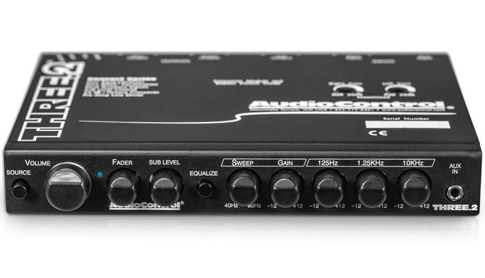 AudioControl Three.2i In-Dash Equalizer/ Crossover/ Line Driver by AudioControl - CarAudioStuff