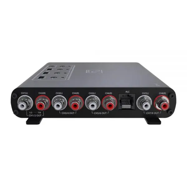 Wavtech 8-channel line out converter with aux input, signal summing & remote by WavTech - CarAudioStuff