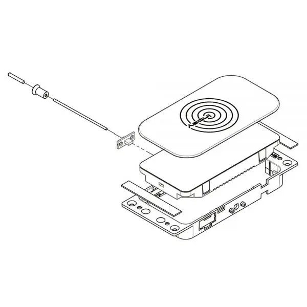 Wireless charging pad - universal 15w - hidden by CAS - CarAudioStuff